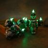 Halloween Skull Light Horror Smoke Electronic Candle Light Decor