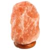 Salt Lamp Crystal Rock Salt Lamp with Dimmer Switch Hand Carved Table Lamps Night Light with Wood Base