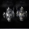 Halloween Skull Light Horror Smoke Electronic Candle Light Decor