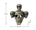 Halloween Skull Light Horror Smoke Electronic Candle Light Decor