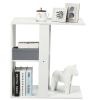 3-Tier Narrow Side Table with Storage Shelf