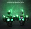 Halloween Skull Light Horror Smoke Electronic Candle Light Decor