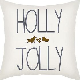 Winter Series Throw Pillow Cover Linen (Option: W02274-45x45cm)