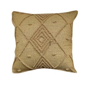 Geometric Loop Velvet Cushion Model Room Loop Velvet Pillow (Option: MZ JHCD-45x45cm Single Pillowcase)