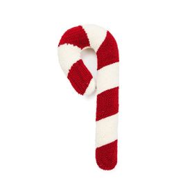 Decorative Christmas Red Candy Doll Pillow (Option: Christmas Walking Stick-25 X55cm With Core)