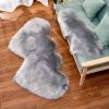 Long Plush Carpet Fuzzy Wool Floor Mat Multicolor Double Heart Soft Fluffy Living Room Bedroom Aldult Child Boy Girl Fashion Lovely