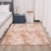 1pc, Ultra Soft Tie-Dyed Shaggy Area Rug for Bedroom, Living Room, and Home Decor - Fluffy, Fuzzy, and Plush Furry Carpet - 47.24 x 62.99