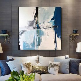 Hand Painted Oil Paintings Handmade Modern Abstract Oil Paintings On Canvas Wall Art Decorative Picture Living Room Hallway Bedroom Luxurious Decorati (Style: 01, size: 60x60cm)