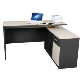 Office Supplier Custom L Shape Modern Computer Desk Office Furniture (Color: Color)