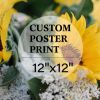 Upload Your Photo Image Custom Personalized Photo to Poster Printing Home Decor Wall Art Prints