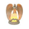 [only for pickup with a prepaid label]Nordic Style Resin Angel Electronic Candle Holder Living Room Church Decorations