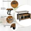 Lift Top Coffee Table with Hidden Storage Compartment