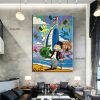 Hand painted on canvas Monopoly man;  money art;  home; decor; monopoly art;  oil painting Living Room hallway bedroom luxurious decorative painting