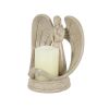 [only for pickup with a prepaid label]Nordic Style Resin Angel Electronic Candle Holder Living Room Church Decorations