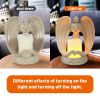 [only for pickup with a prepaid label]Nordic Style Resin Angel Electronic Candle Holder Living Room Church Decorations