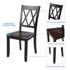 Dining Table Set Home Kitchen Table and Chairs Wood Dining Set