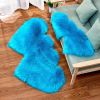 Long Plush Carpet Fuzzy Wool Floor Mat Multicolor Double Heart Soft Fluffy Living Room Bedroom Aldult Child Boy Girl Fashion Lovely