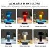 Italian Mushroom Table Lamp Night Light Portable Wireless Touch Rechargeable Desk Light Bedside Table Lamp Bedroom Desktop Decor