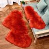 Long Plush Carpet Fuzzy Wool Floor Mat Multicolor Double Heart Soft Fluffy Living Room Bedroom Aldult Child Boy Girl Fashion Lovely