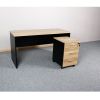 Modern office furniture latest wooden table designs office desk with movable drawers