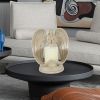 [only for pickup with a prepaid label]Nordic Style Resin Angel Electronic Candle Holder Living Room Church Decorations