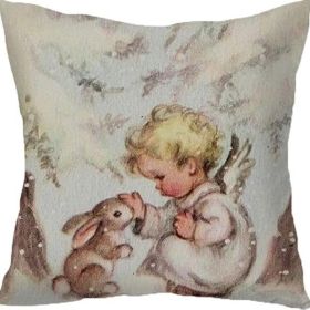 Winter Series Throw Pillow Cover Linen (Option: W022740-45x45cm)