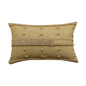 Geometric Loop Velvet Cushion Model Room Loop Velvet Pillow (Option: MZ JHCXY-30x50cm Suit)