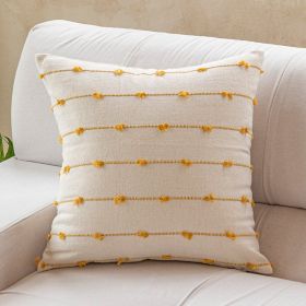 Home Fashion Simple Cotton Blype Sofa And Bed Cushions Pillow Cover (Option: Sunflower-40 X40cm Pillowcase Only)